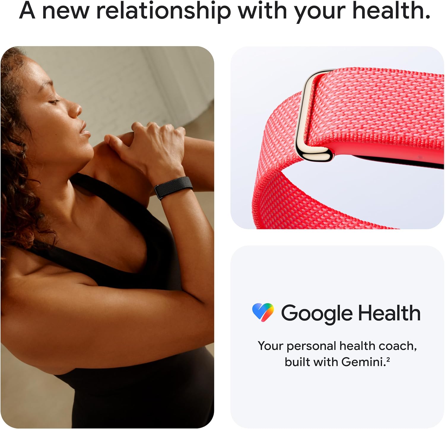 Google Fitbit Air Performance Loop Band - One Size - Obsidian