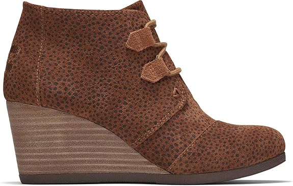 TOMS Women's Kala Desert Wedge Bootie size 8 (New Open Box)