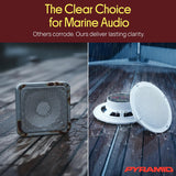 Pyramid MDC6 5.25" Dual Cone Marine Speakers