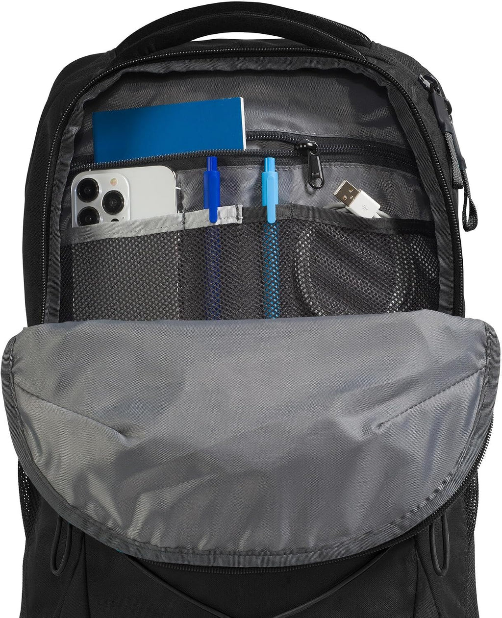The North Face Jester Everyday Laptop Backpack, TNF Black-NPF, One Size