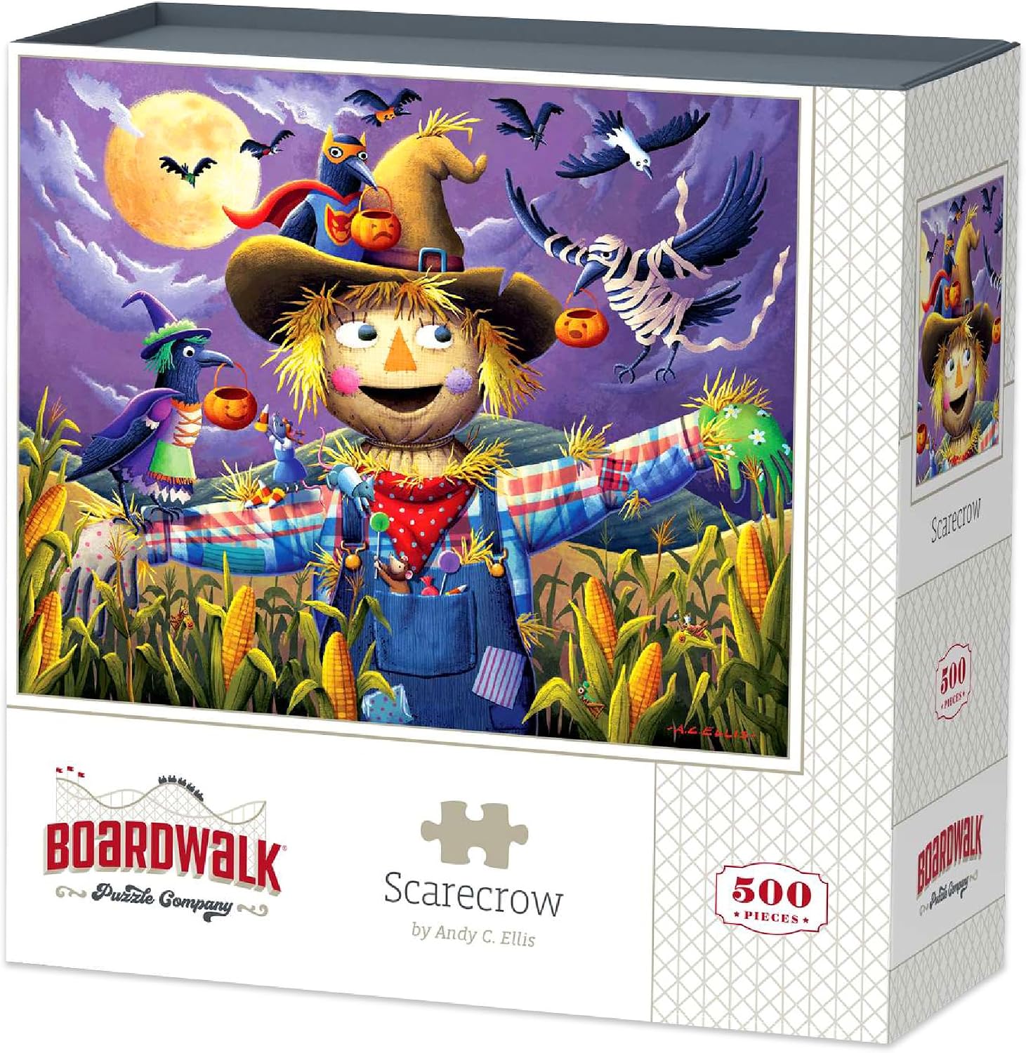 Boardwalk Puzzle Company Jigsaw Puzzle - Scarecrow - 500 Piece