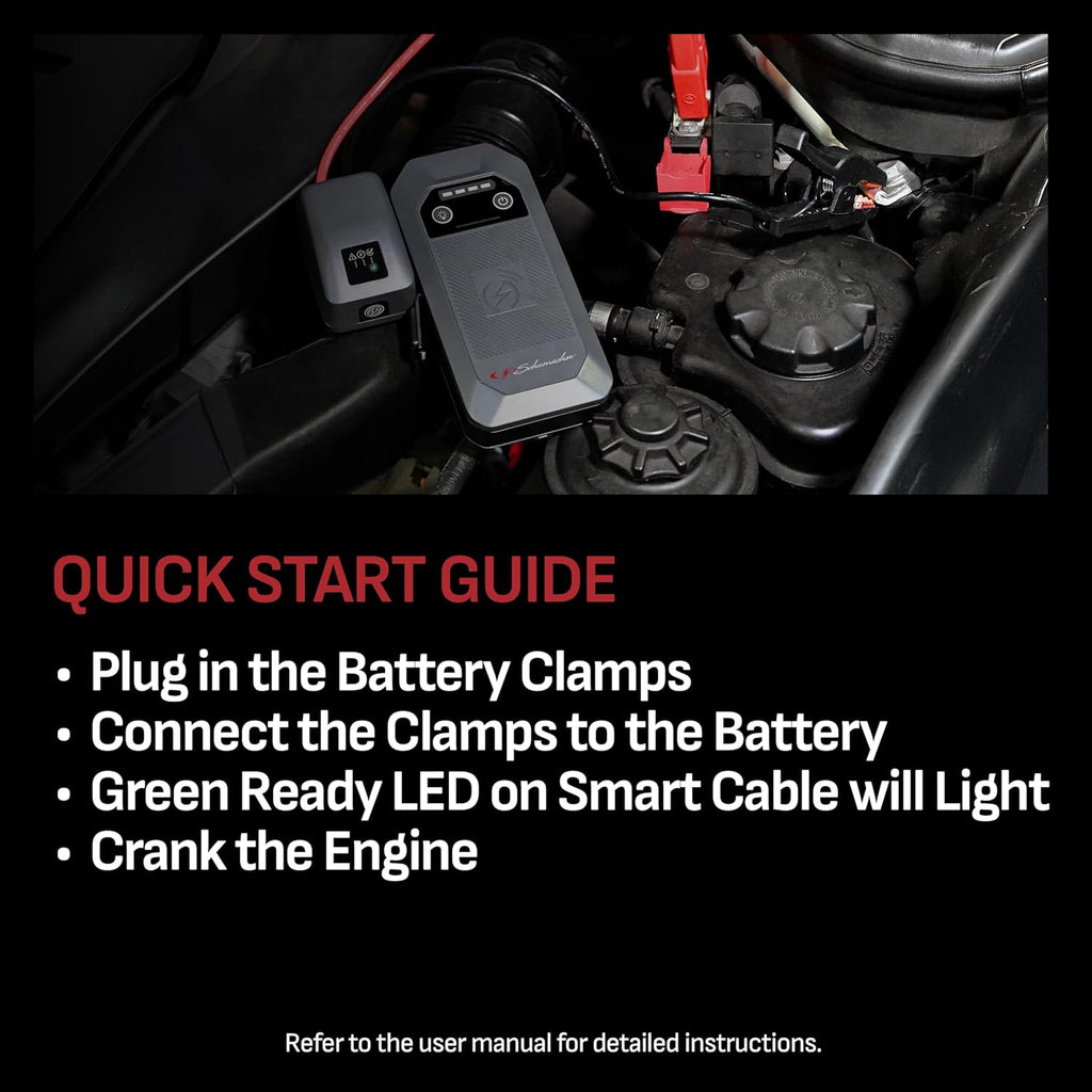 Schumacher Electric 12V Lithium Jump Starter & Power Pack