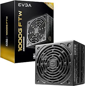 EVGA SuperNOVA 1000G FTW 1000W Gold Power Supply Model: 1000G FTW  SN: 830156 (Used, Open Box)