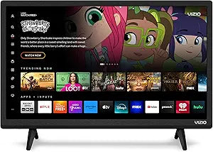 VIZIO 24-inch D-Series Full HD 1080p Smart TV with Apple AirPlay and Chromecast Built-in, Alexa Compatibility, D24f-J09, 2022 Model(New Open Box)