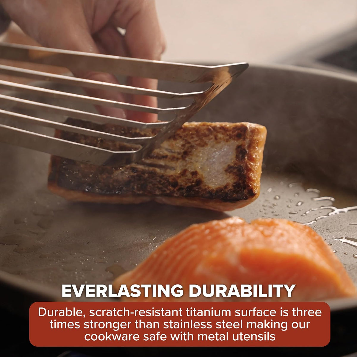 Viking PureGlide Pro 3-Ply Nonstick Frying Pan, Made without PFAS, 12-Inch Induction Cookware