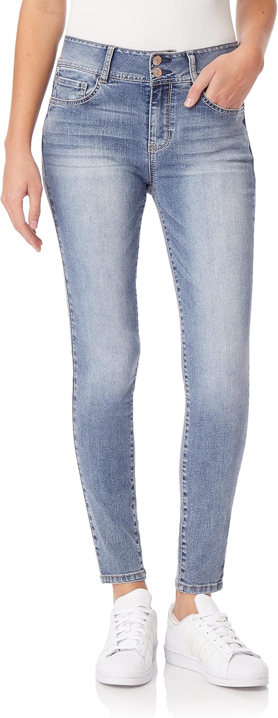WallFlower Women's Flirty Curvy Skinny High Rise Insta Stretch Size 13