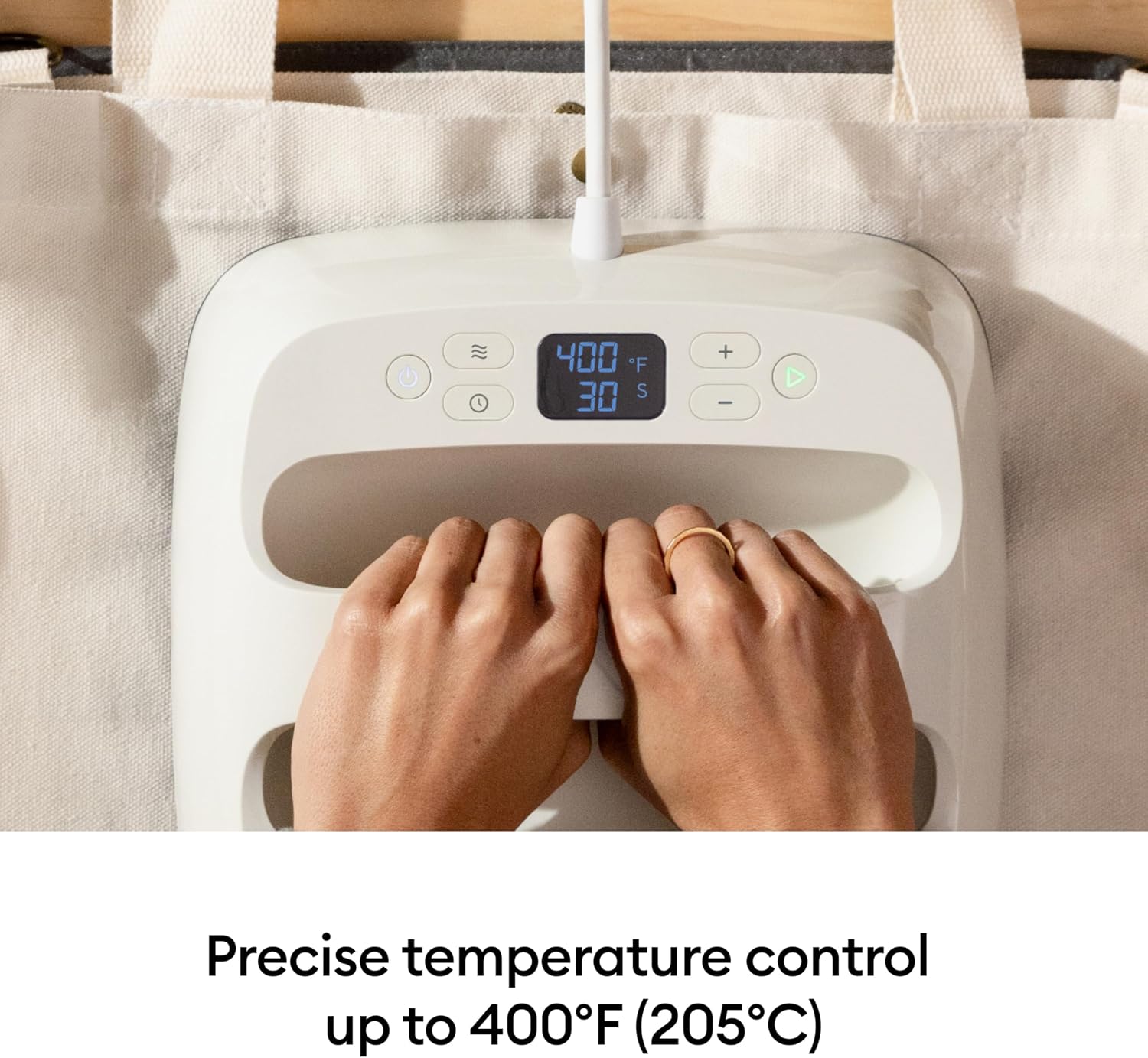 Cricut EasyPress® SE – 9 in x 9 in Heat Press - Taupe
