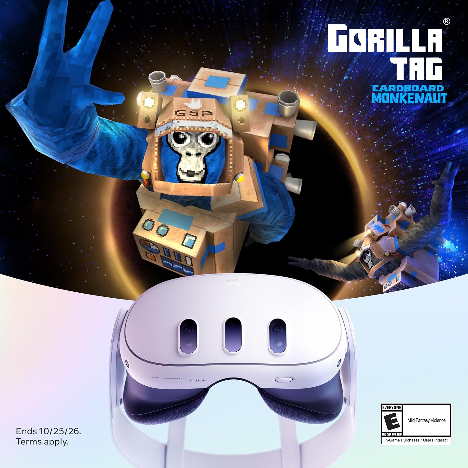 Meta Quest 3S 512GB | Virtual Reality — VR Headset — Gorilla Tag Bundle