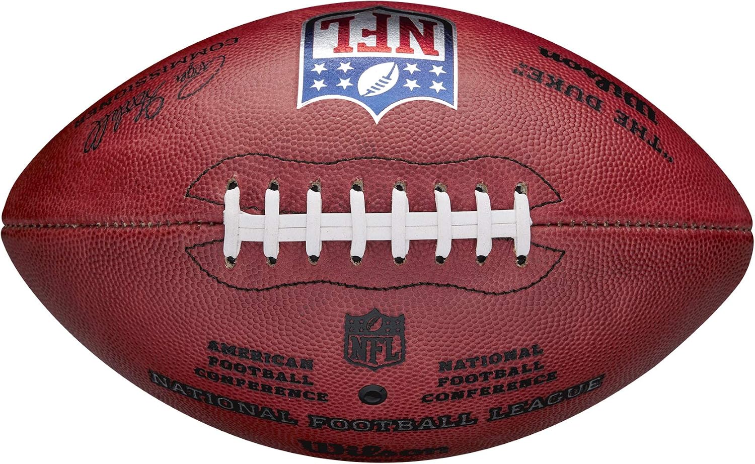 Wilson “The Duke” NFL Official Authentic Leather Game Ball Football