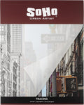 SoHo Urban Artist Vellum Tracing Paper Pad 19x24 - Translucent Vellum Paper for Drawing, Tracing, Different Media Types