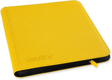 Vault X 12 XL Pocket Trading Card Zip Binder - 624 cards, Premium Exo-Tec Album Material, 26 Side-Loading Pages, Folder for Collectible Card Games, Sports
