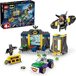 LEGO DC Batman: The Batcave with Batman, Batgirl & The Joker, Fun Super Hero Toy, Gift for Kids Ages 4 and Up with Batman Action Figures, 76272(New Open Box)