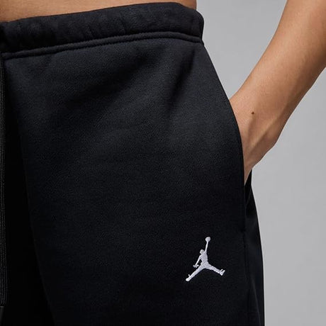 Jordan Brooklyn Fleece Women's Pants (FV7077-010, Black/White)- Women's XS