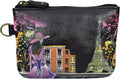 Anna by Anuschka Women's Hand Painted Leather Coin Pouch, Paris at Night