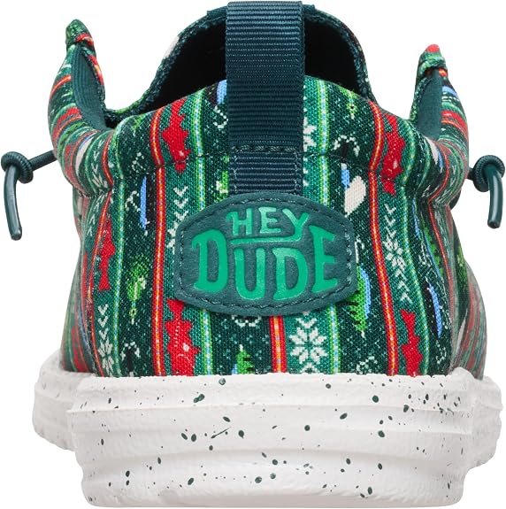 HEYDUDE Men's Wally Holiday Slip On Loafers | Lightweight Easy On Shoe (Size: 12)