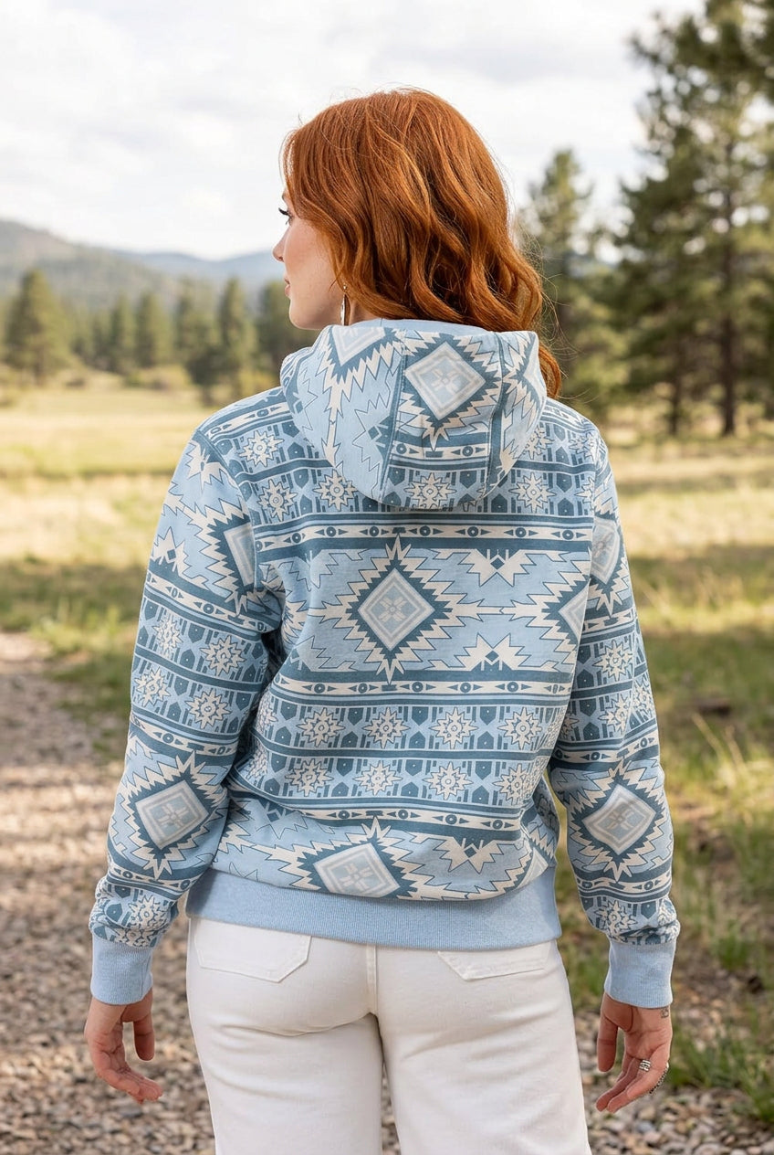 ARIAT Women's Logo 2.0 Printed Hoodie Size Medium