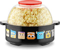 Disney Pixar Stir Popcorn Popper by Select Brands - Electric Countertop Popcorn Maker with Stirring Rod - Includes Kernel Scoop & Oil Spoon - Home Kitchen Appliance for Movies, Parties & More(Capacity: 10 cups)