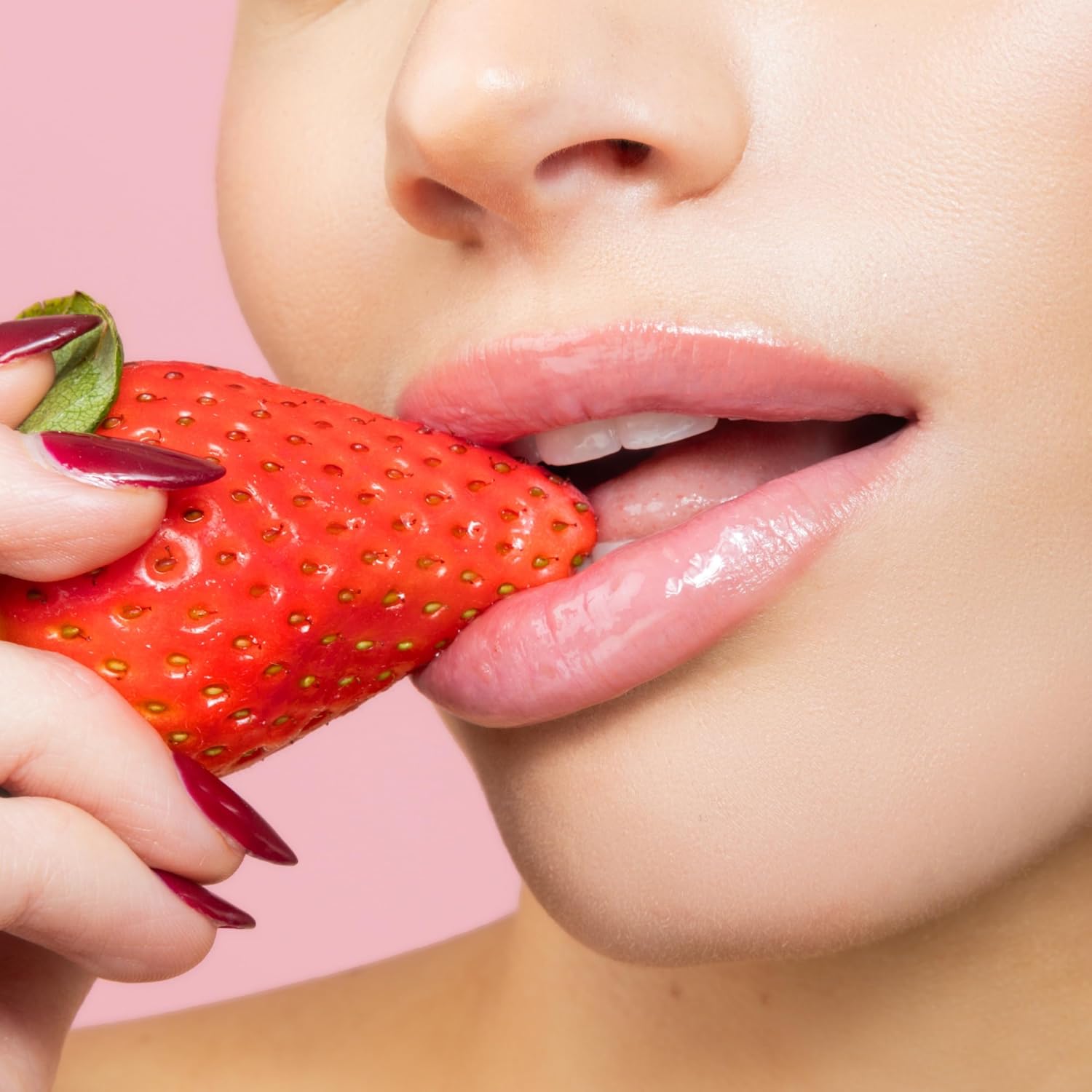ESW BEAUTY Strawberry Banana Smoothie Lip Treatment - Soft Nude Pink