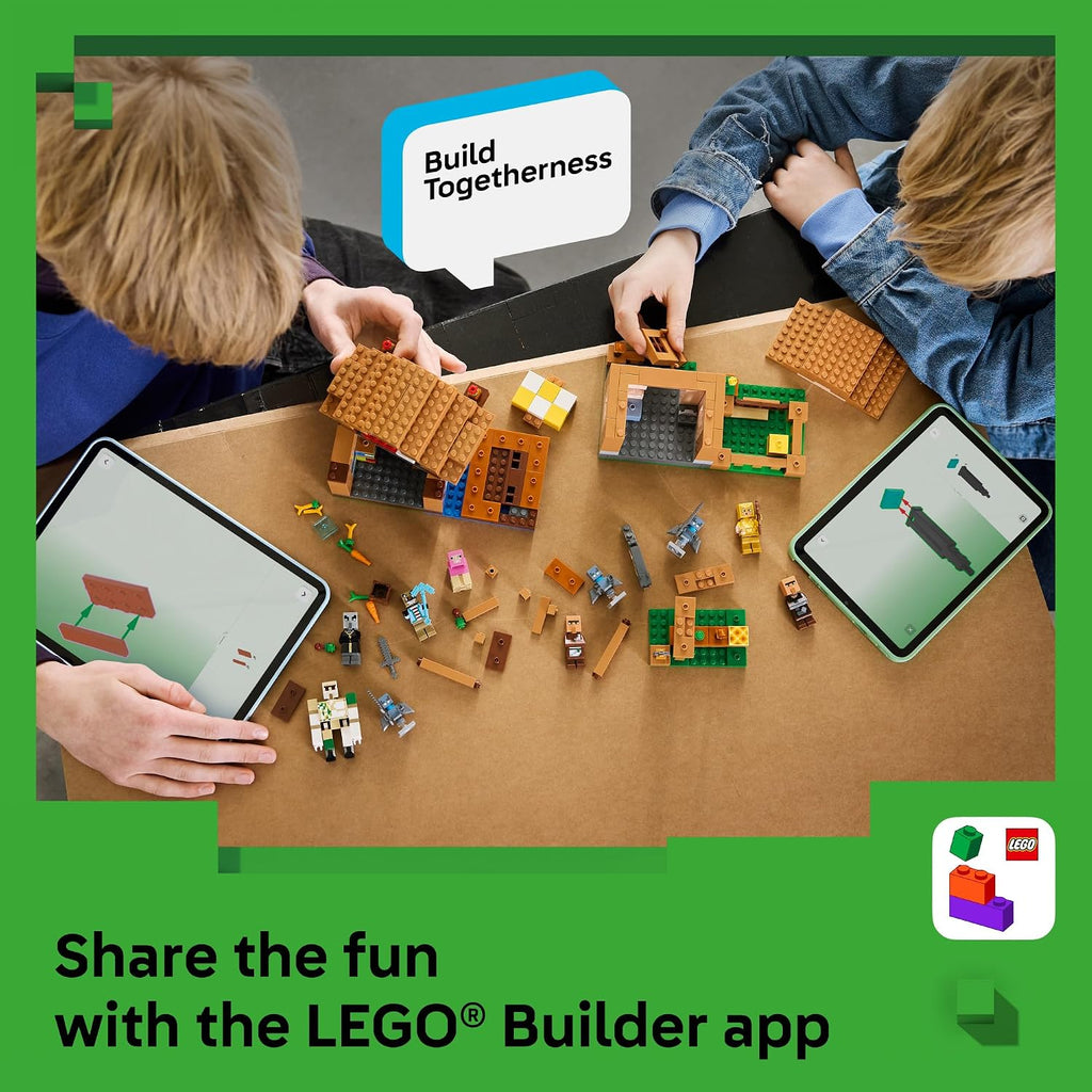 LEGO Minecraft Evoker Village Attack