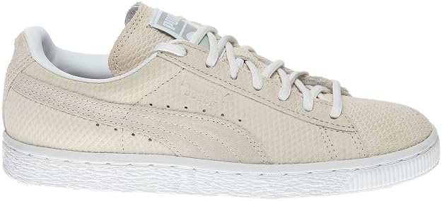 PUMA Women's Suede Classic Lo Winterized Sneaker - Vaporous Gray/White - Size 10