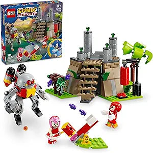 LEGO Sonic The Hedgehog: Knuckles and The Master Emerald Shrine Collectible Video Game Toy Building Set, Comes with 2 Sonic Action Figures, Gamer Gift for Boys and Girls Ages 8 and Up, 76998(New Open Box)