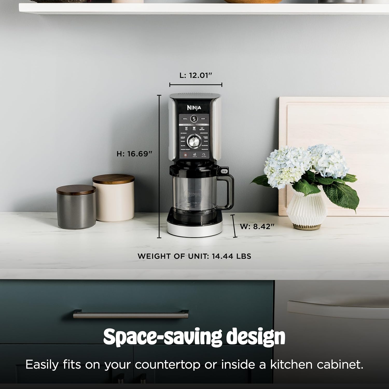 Ninja CREAMi Deluxe Ice Cream Maker