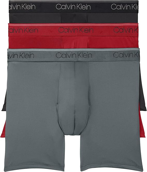 Calvin Klein Men's Micro Stretch 3-Pack Boxer Brief, XL