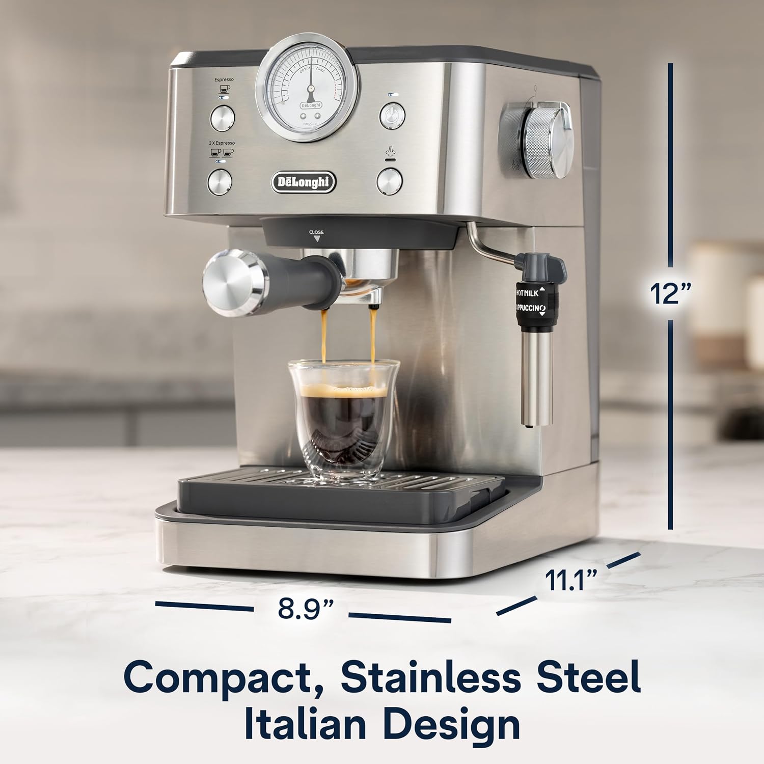 De'Longhi Classic Signature Espresso Machine - EM450M