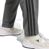 adidas Men's Dayready Open Hem Track Pants - Grey - Large