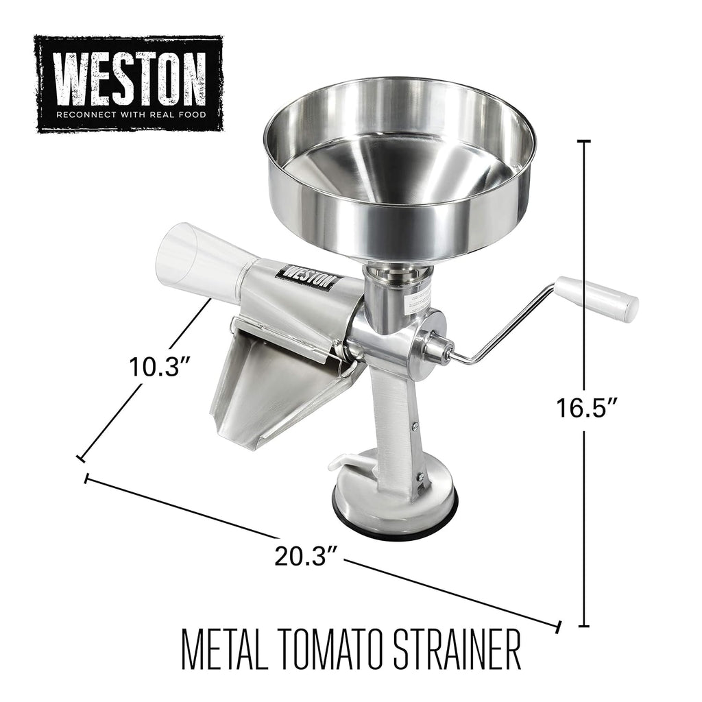 WESTON - Metal Tomato Strainer - Model: 07-1201-W