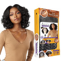 Sensationnel Curls Kinksandco Kinkyedges Wig - Kinky Body Wave 14 Inch 13X6 Lace Frontal Natural Kinkytexture Edged Hairline for Natural 3C to 4C Hair Textures (BALAYAGEMOCHA)