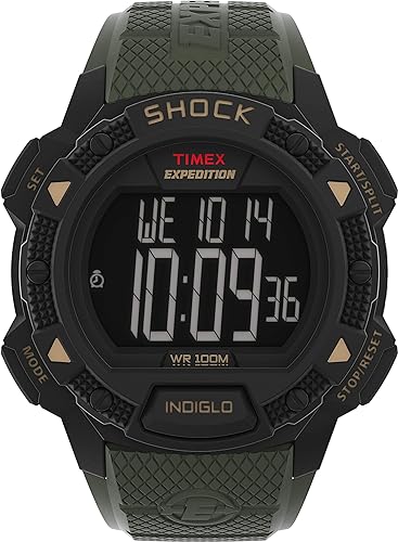 Timex Men's Expedition Base Shock 45mm Watch (OPEN BOX)