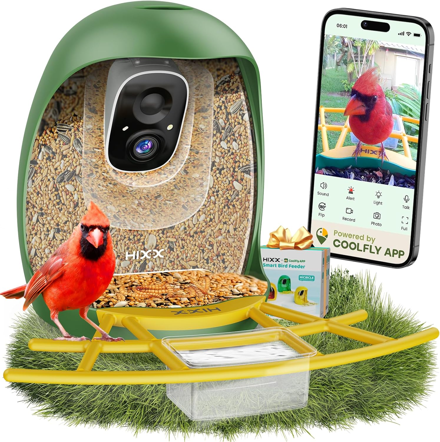 HIXX Smart Bird Feeder with Camera
