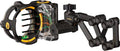 Trophy Ridge React H4 Bow Sight - 4 Pin Sight, Tool Less Windage and Elevation Adustability, 2nd Axis Leveling, Adjustable Click Light, Black