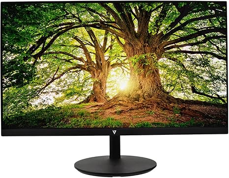 V7 L238IPS-HAS-N 23.8" Full HD LED LCD Monitor - 16:9 - Black