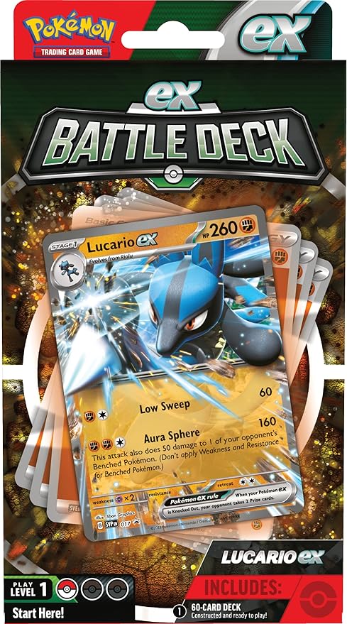 Pokémon Trading Card Game Ex Battle Decks Lucario