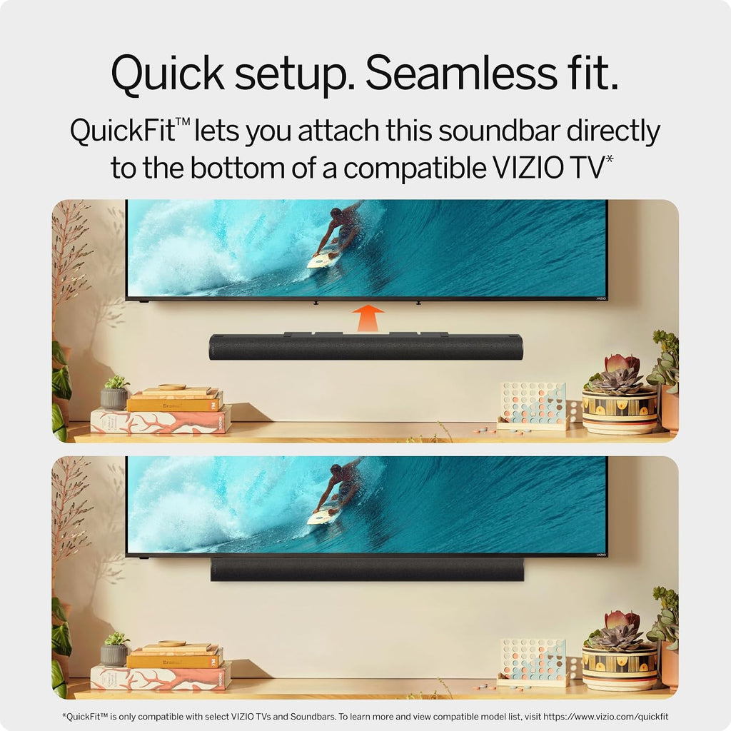VIZIO All-in-One Soundbar with Dolby Atmos and DTS:X, Bluetooth Speaker- SV210D-0806