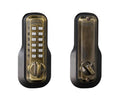 Lockey USA M210AB Mechanical, Keyless Deadbolt