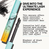 PACIFICA BEAUTY Surf Lash Water Resistant Mascara in Bonfire Black