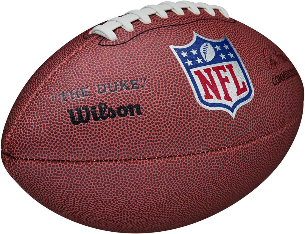 WILSON NFL Authentic Footballs - The Duke "Replica" Official Size