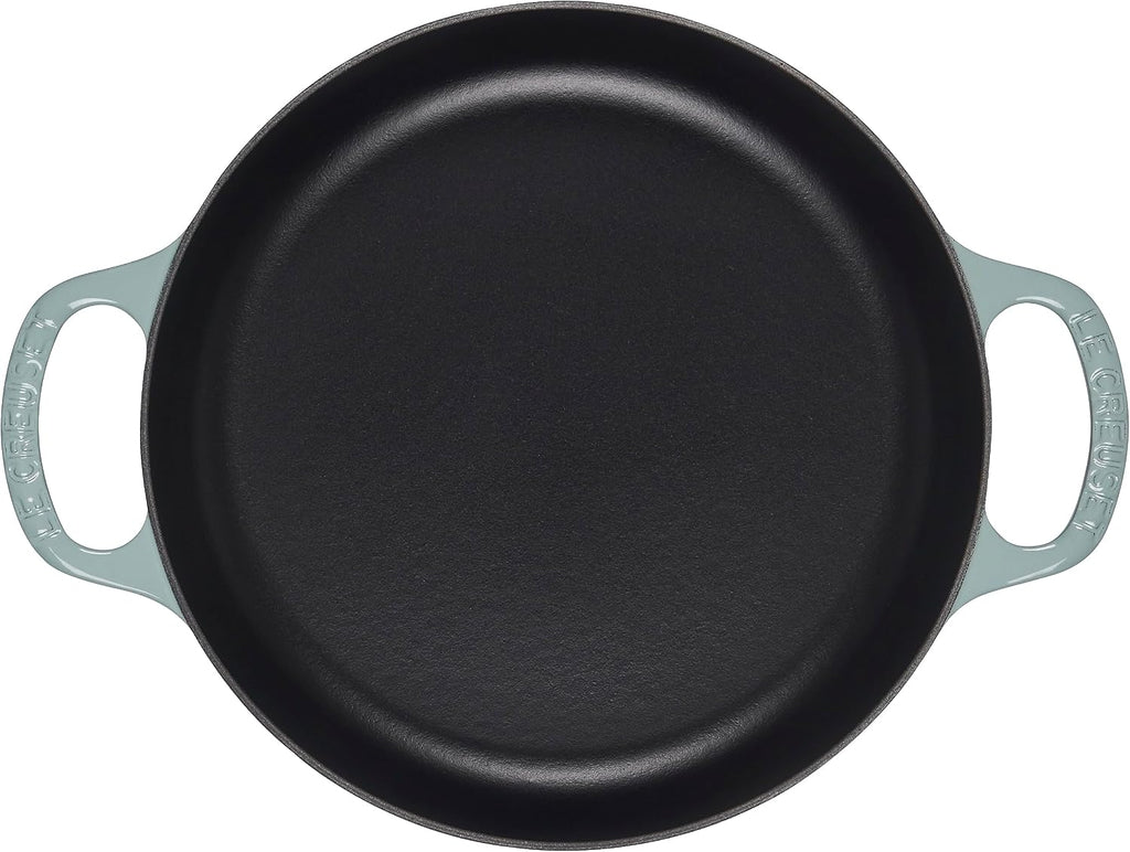Le Creuset Enameled Cast Iron Signature Everyday Pan, 11" , Sea Salt