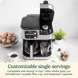 CUISINART Coffee Center BaristaBar 4-in-1 Coffeemaker - Black