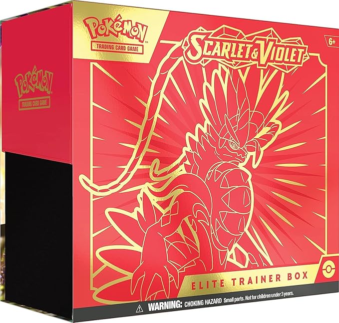Pokémon TCG: Scarlet and Violet Elite Koraidon Red  Trainer Box