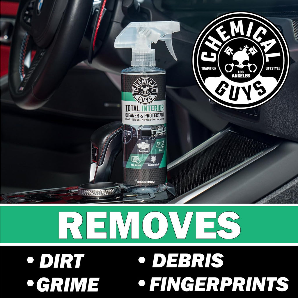Chemical Guys Total Interior Cleaner & Protectant - New Car Scent 16Oz