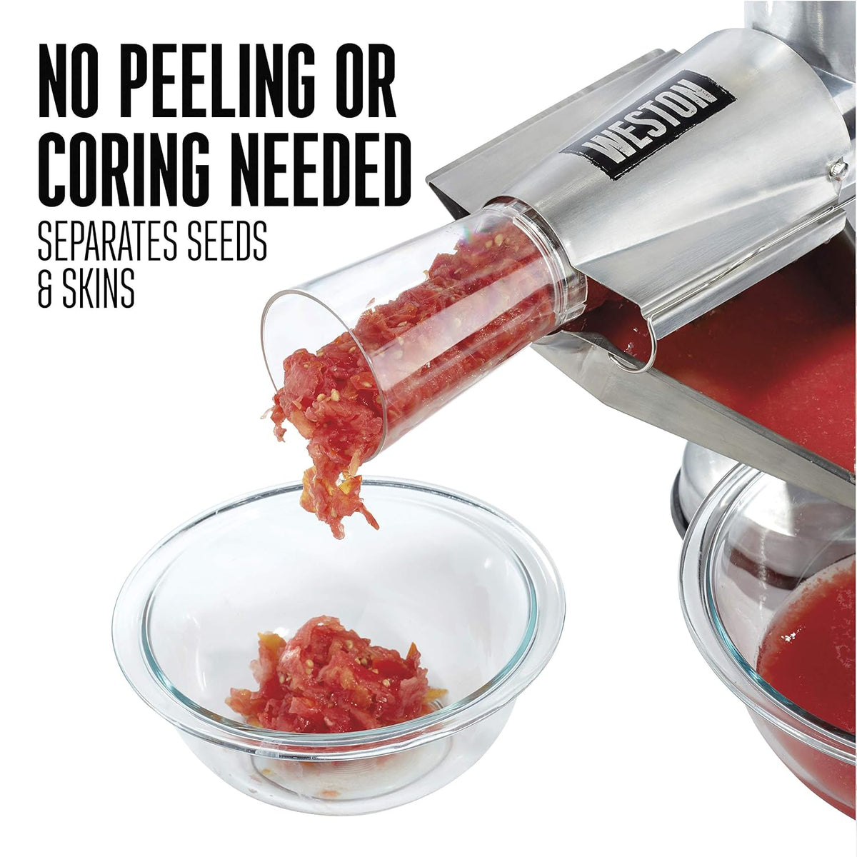WESTON - Metal Tomato Strainer - Model: 07-1201-W