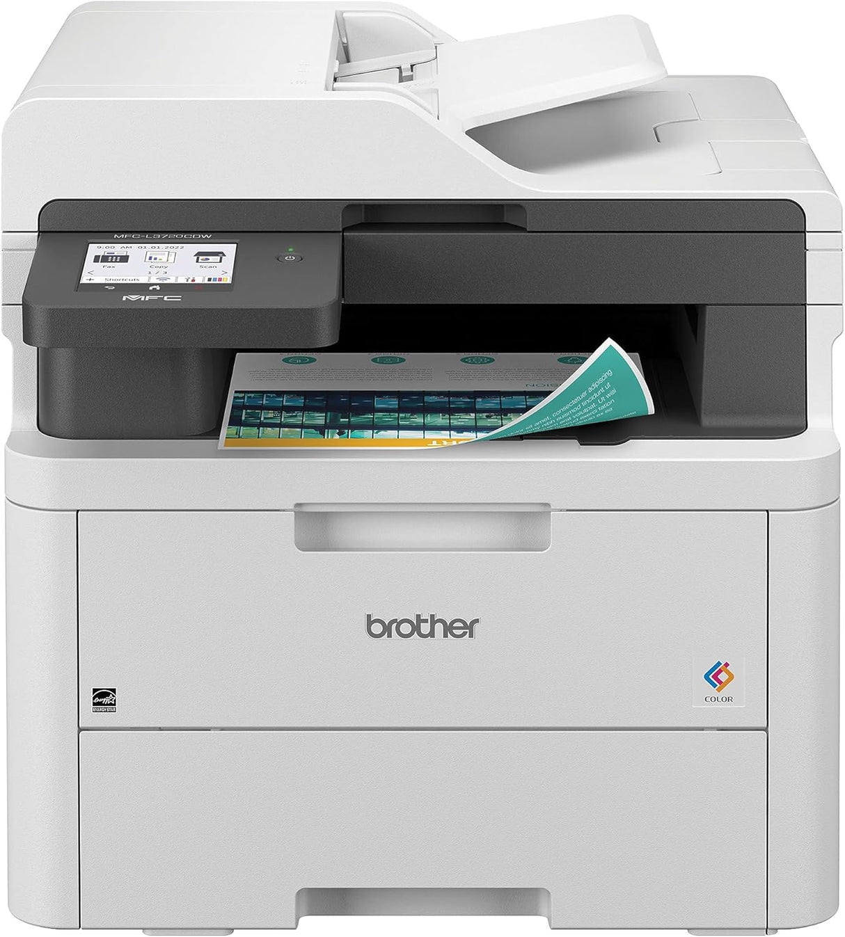 Brother MFC-L3720CDW Wireless Digital Color All-in-One Printer with Laser Quality