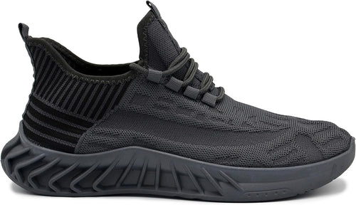 AKADEMIKS Men's Fit Knit Jogger Sneakers, Breathable Running Shoes for Athletic and Casual Wear Size: 9