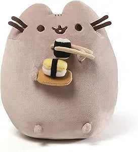 GUND Pusheen Snackable Sushi Plush, Stuffed Animal for Ages 8 and Up, 9.5”, Gray