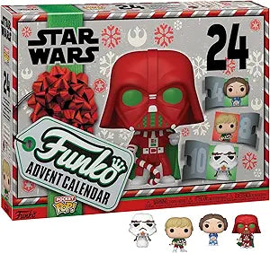 Funko Pop! Advent Calendar: Star Wars - Holiday, Multicolor(New Open Box)