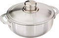 Uniware Super Quality Aluminum Caldero/ Stock Pot with Aluminum lid, Thickness 3mm, 1.7 QT